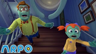 ZOMBIE Run for Your Life! | ARPO The Robot | Full Episode | Baby Compilation | Funny Kids Cartoons