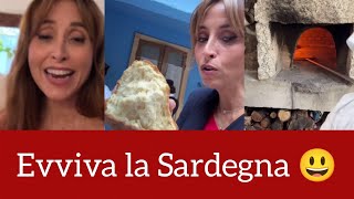 Benedetta Parodi Arrives In Sardinia