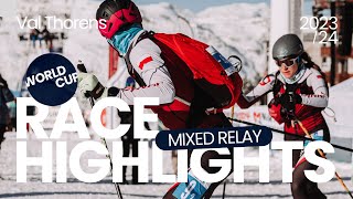 World Cup Val Thorens | Mixed Relay Highlights 2023/24 | ISMF
