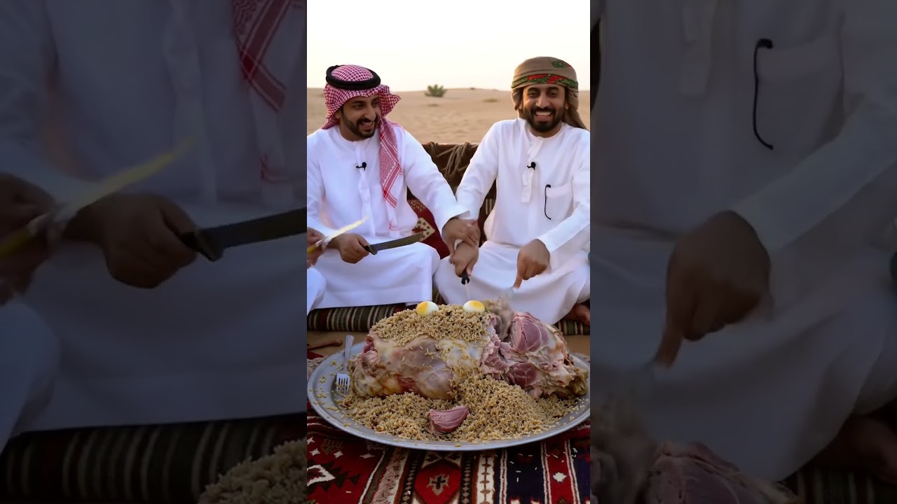 Dubai Food 🇦🇪 – RARE Stuffed Camel Platter | Whole Camel w/ Rice & Eggs | Epic Desert Feast