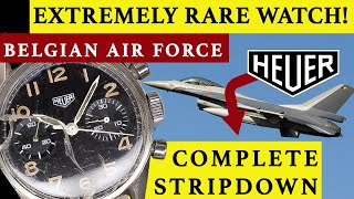 Service a 1970&#39;s Heuer Carrera Watch | Full Stripdown | Valjoux 7733 | Watch Repair &amp; Restoration