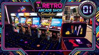 ¡CONSTRUYO EL ARCADE DE MIS SUEÑOS DESDE CERO! 🕹️✨ | Retro Arcade Shop #1 | Demo Gameplay Español