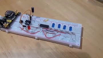CONTADOR BINÁRIO DE 4 BITS