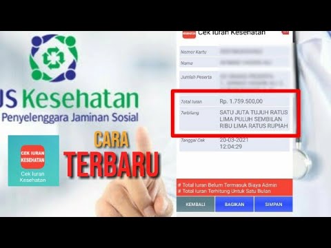 CARA CEK TUNGGAKAN BPJS KESEHATAN 
