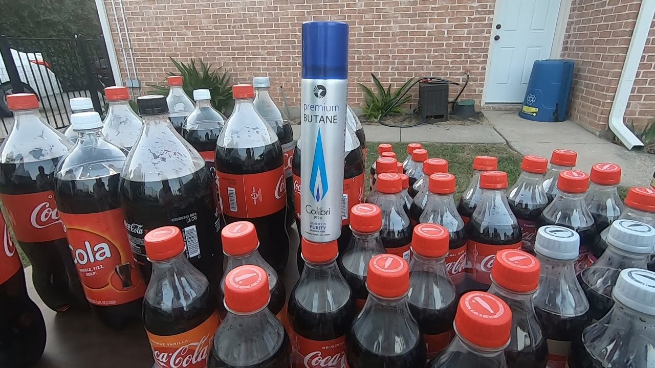 Coke and Butane Experiment with Justin Burnham YouTube