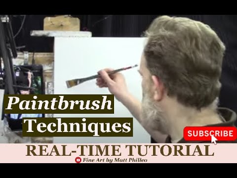 5 Brush Techniques and Tips to Paint Smoothly in Acrylic - YouTube