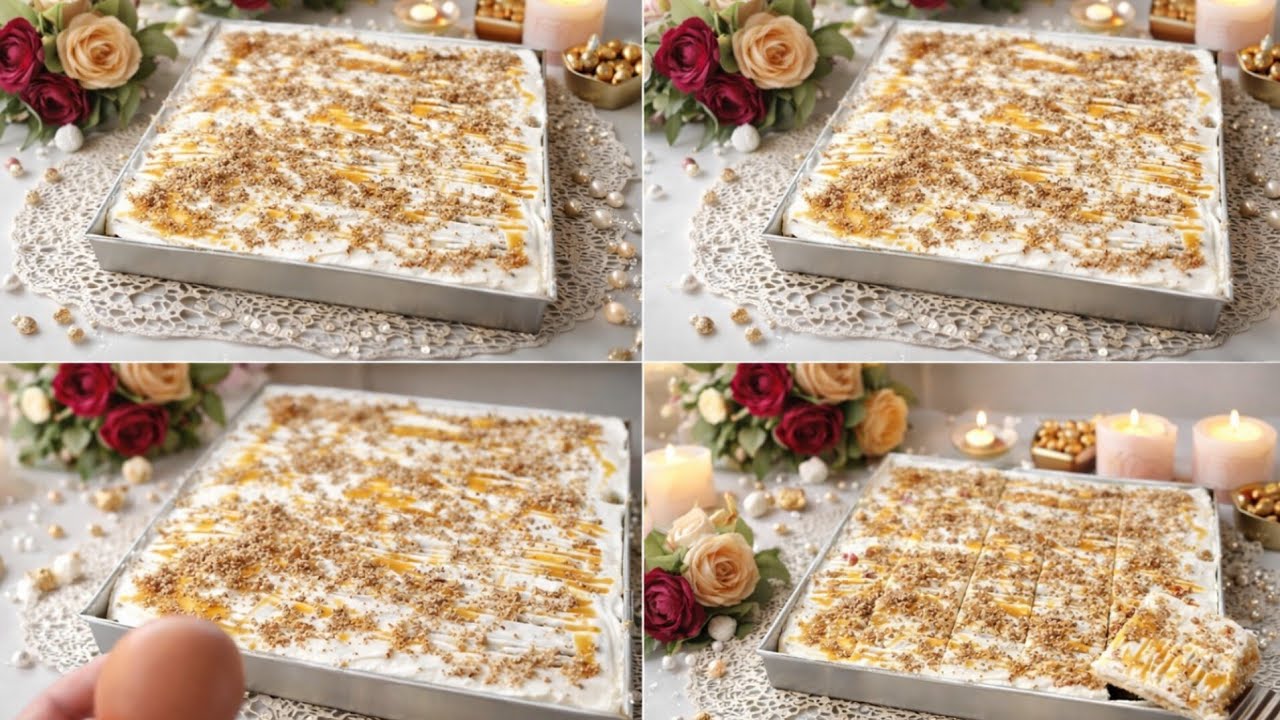 كيكة الا دمان بيضة فقط بالطريقةتاكلوها  هدا لهبل رجال عليها