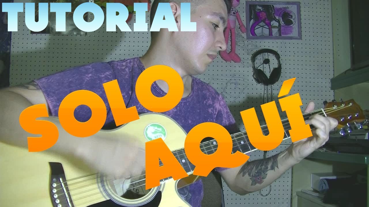 SOLO AQUI AIRBAG TUTORIAL GUITARRA RASGUEO