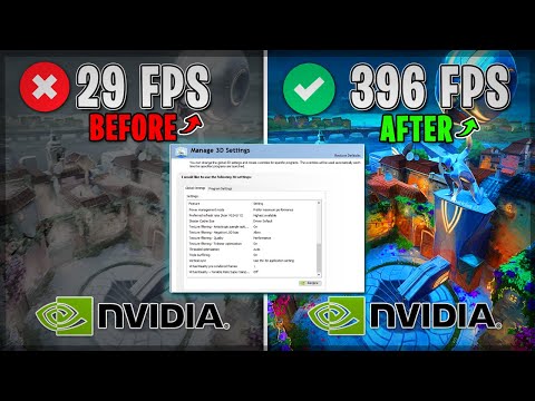 NVIDIA CONTROL PANEL - Best Settings for FPS u0026 Performance in 2022!