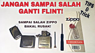 Replacing the Flint Zippo || Cara ganti Flint Zippo (batu api)