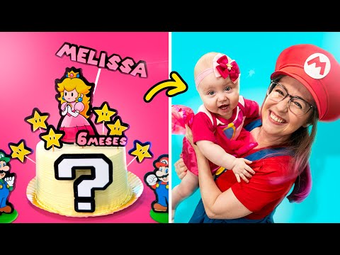 SUPER MARIO AND PRINCESS PEACH PARTY ⭐ How to Throw a Beautiful Party on a Budget