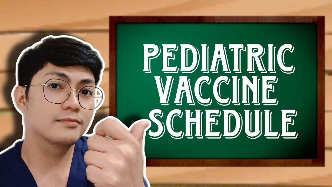 PEDIATRIC VACCINE SCHEDULE ✓NCLEX MADE EASY! 👶 (Tagalog-English Version)