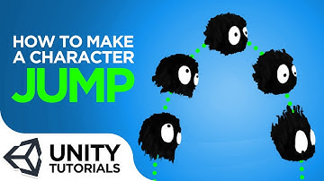 Jumping! How To Make a Character Jump! [Unity 2019 Beginner Tutorial]
