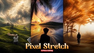 Viral Pixel Stretch AI Photo Editing Prompt | ChatGPT Pixel Stretch AI Photo Edit | Rahul Royzzz screenshot 4