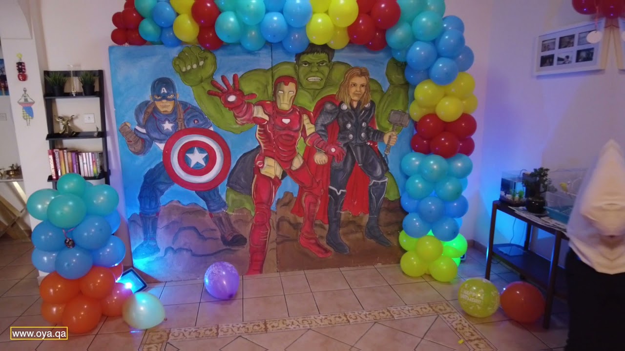 Avengers Birthday Decorations