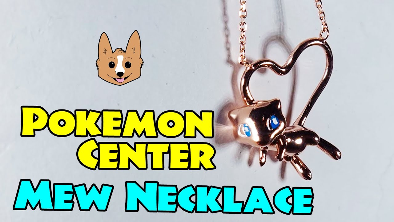 Pokémon Center × RockLove: Pikachu & Mew Admiration Pendant Necklace