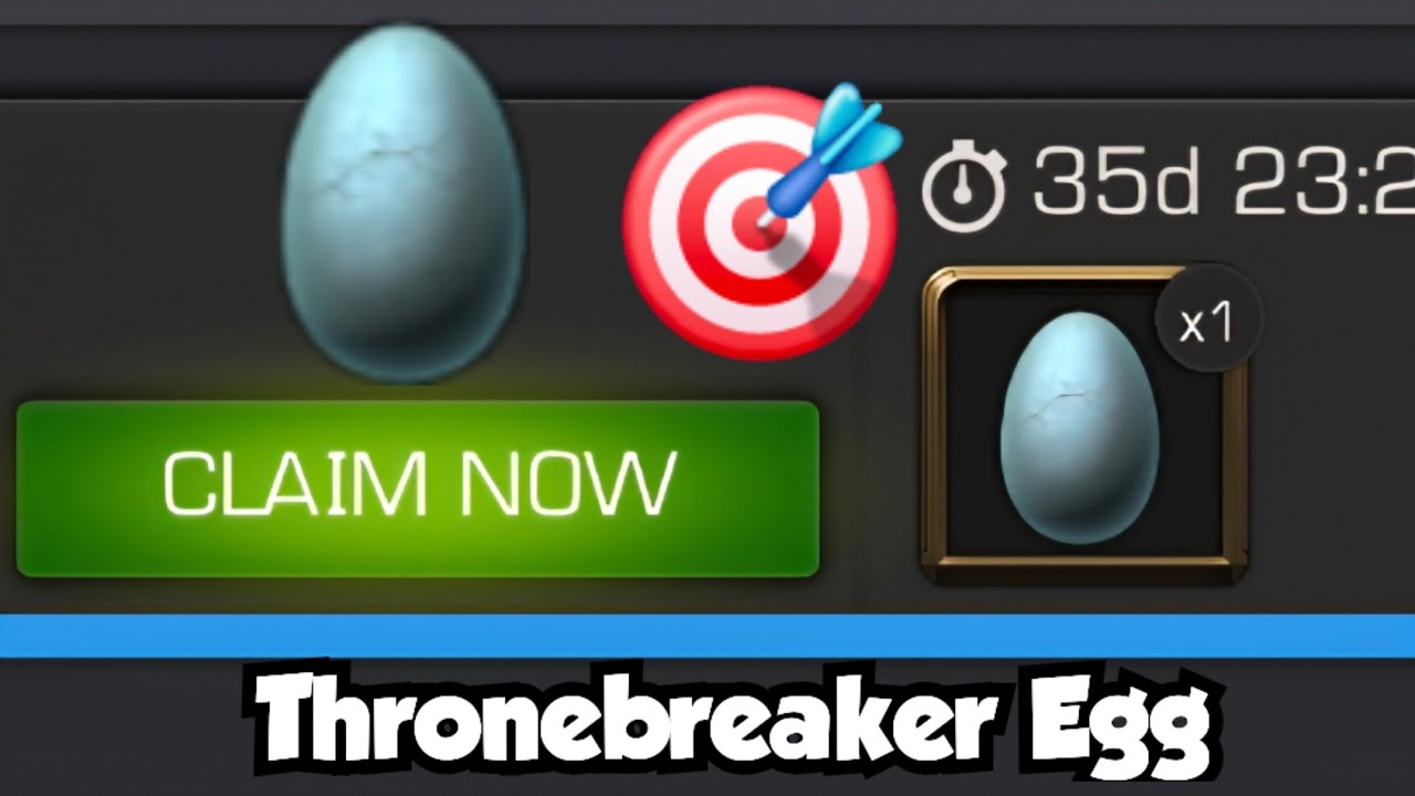 How to Complete the Special Objective - Thronebreaker Egg 🥚 🥚 🥚 - How to Get Eggs Easily
