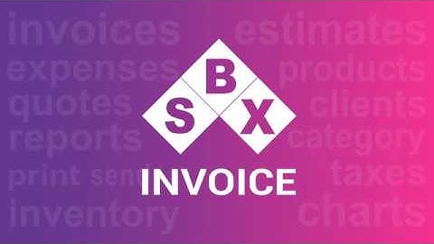 How to create your first Invoice