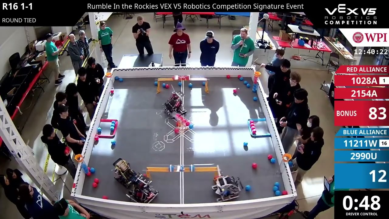 Rumble In the Rockies : Wasatch - R16 #1-1 - 1028A & 2154A vs 11211W & 2990U - Auton + Driver