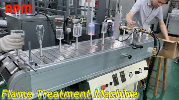 F300 Flame treatment equipment: elevating silk screen printing with enhanced adhesion