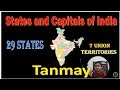 Indian State and Its Capitals By Tanmay