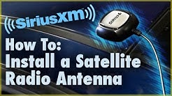 How to Install a Satellite Radio Antenna (Car Stereo) | Car Audio 101 