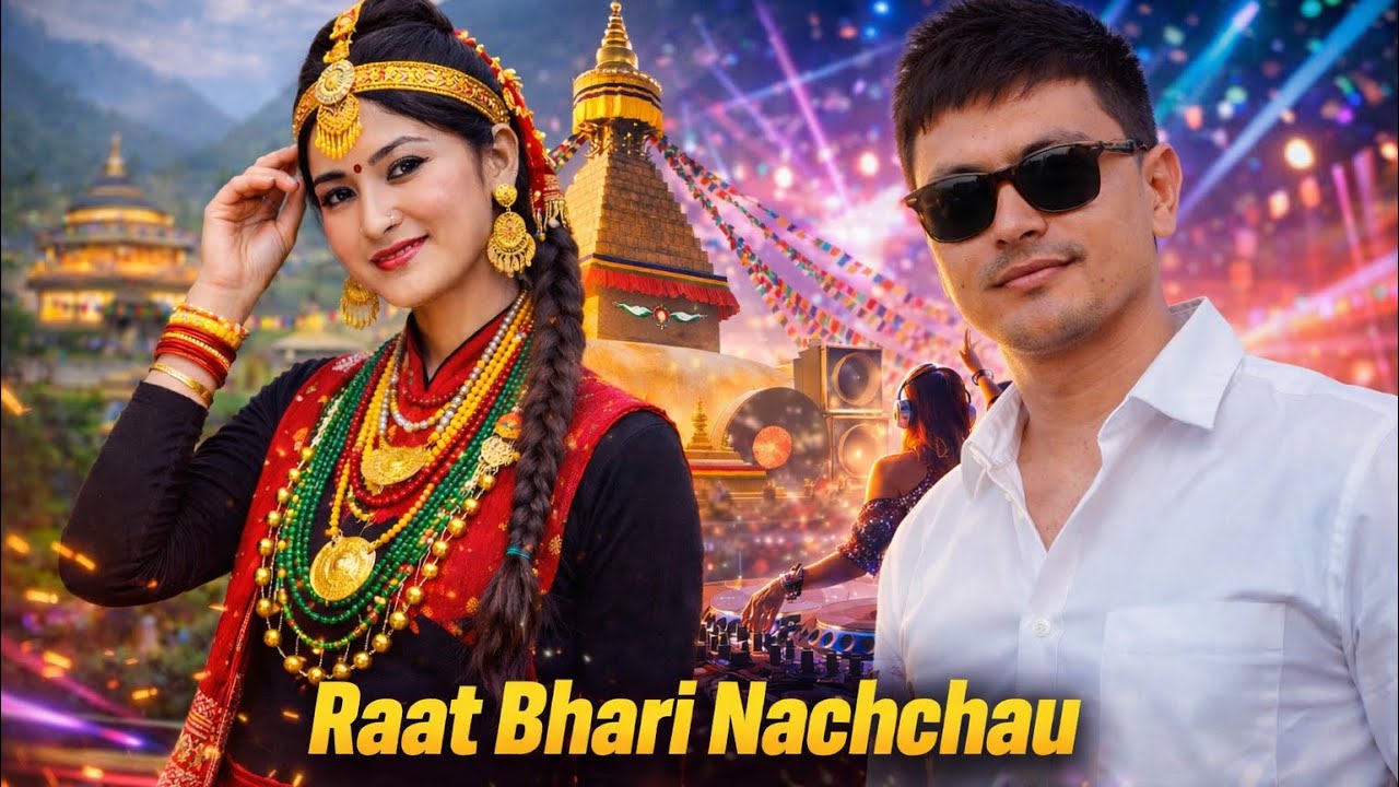 Raat Bhari Nachchhau 🔥 | Nepali Remix AI Song 2026