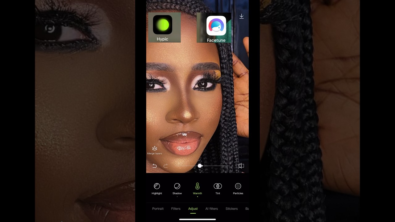 Everything Free!!!. Learn how to edit Your Makeup Photos using Hypic Photo Edit…