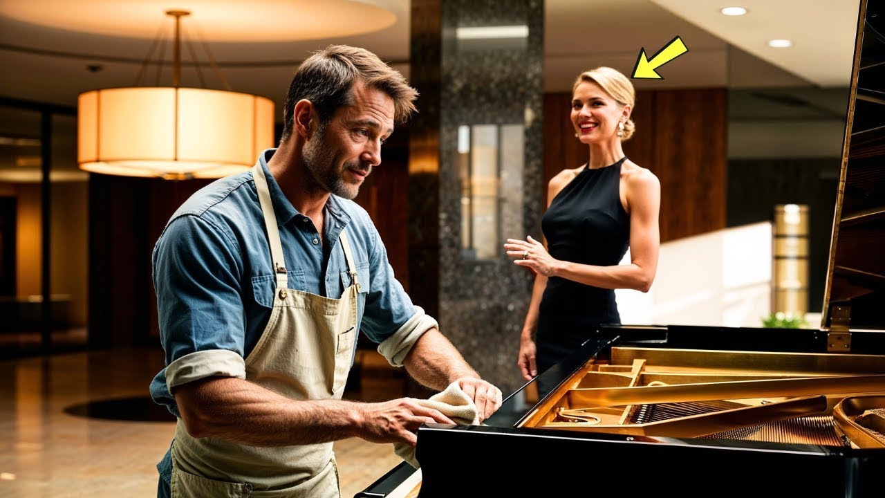 „Wenn du Chopin spielst, heirate ich dich“ – die Chefin spottete, doch der Hausmeister verblüffte