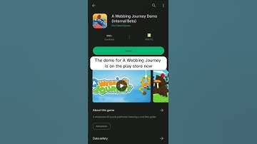 Play the Android Demo for A Webbing Journey now #game #indiegame #demo #android #playstore