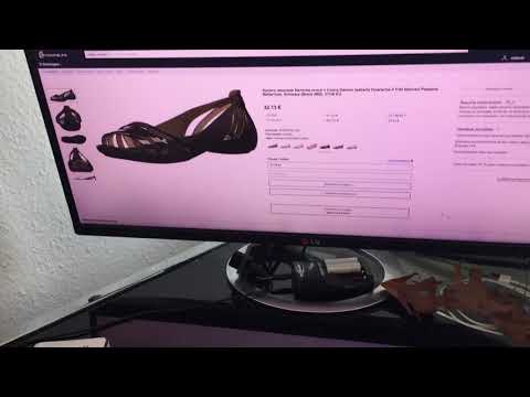 Женские черные балетки Crocs