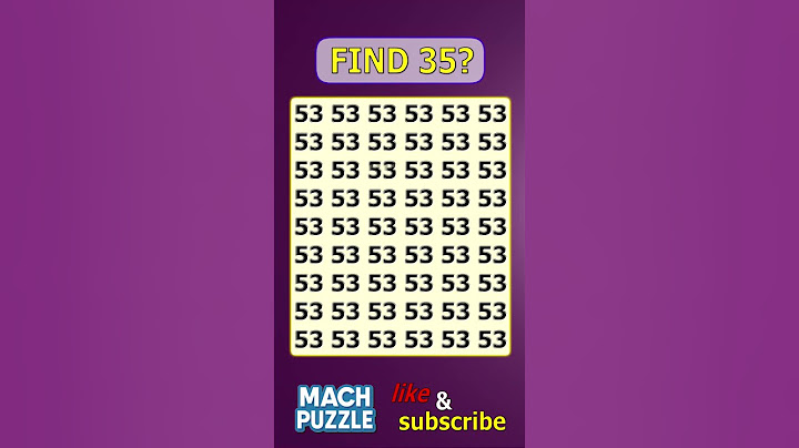Tell me where 35? | Brain Teaser IQ Test #shorts #different #puzzles #opticalillusion #quiz