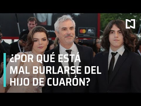 Hijo de Cuarón es blanco de burlas; padece autismo