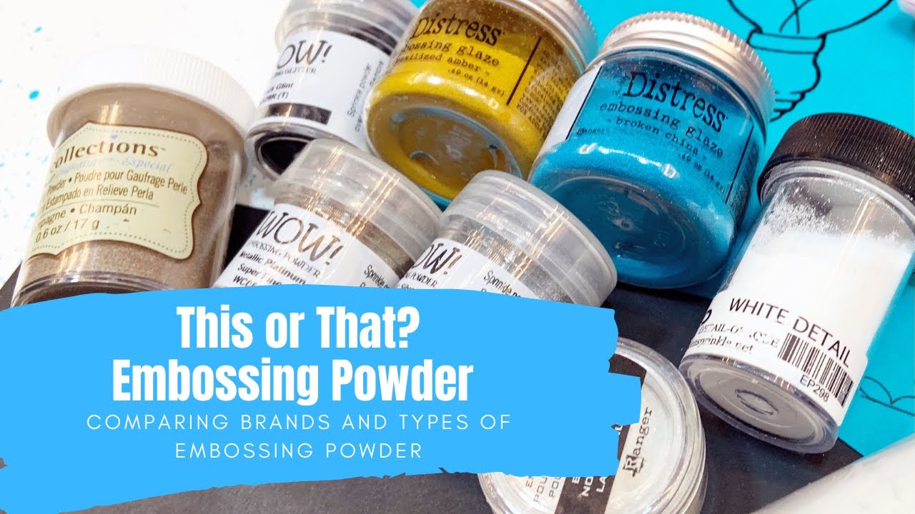 Wow Embossing Powders Choose Your Color Pastel Gltzy Heat