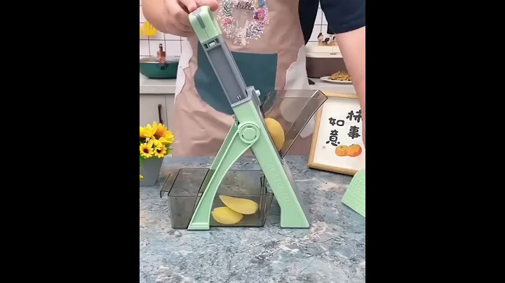 Mandoline Slicer Plus for Kitchen SupMaKin Bigger Port Vegetable Food Potato Chopper Adjustable