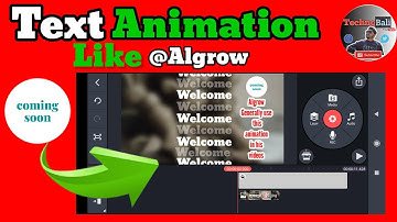 Algrow Text Animation | How to edit video like Algrow | How to make text animation like @Algrow