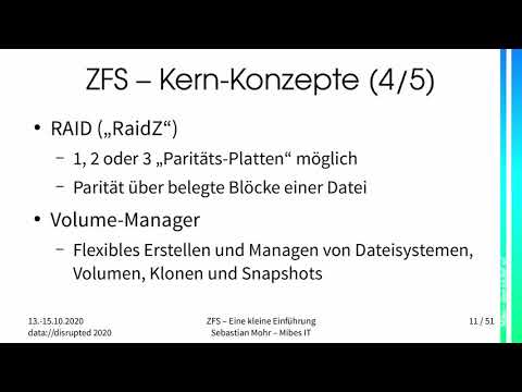 Video: Was ist ZFS-Bogen?