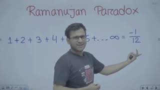 Srinivasa Ramanujan Paradox. The Man Who Knew Infinity ♾️