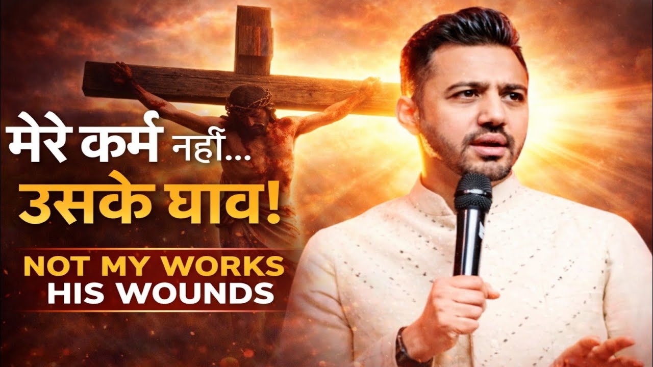 मेरे कर्मों से नहीं उसके घाव से  चंगाई मिलती है | Healing Through His Wounds | Jesus Christ Message