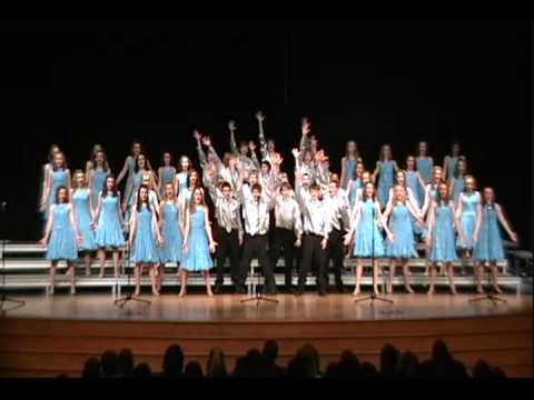 Norwalk (Iowa) Middle School's "Sound Sensation" won second place at the Dallas Center-Grimes with this performance--their first of the year. (Part 1 of 2)