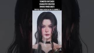 WHERE WINDS MEET || Yennefer [Witcher] - Female Character Creation #charactercreation #sliders