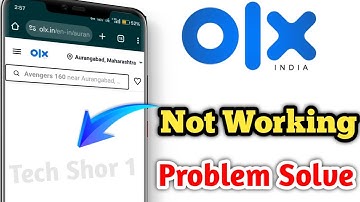 Olx App Not Opening Problem Solve || Olx App Not Working Problem Solve