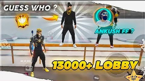 #OPERATIONCHORONO #PRESENTALIGHTMOTION TOP 1 GLOBAL PLAYER ANKUSH  FF VS 49 HACKER HARD LOBBY !!