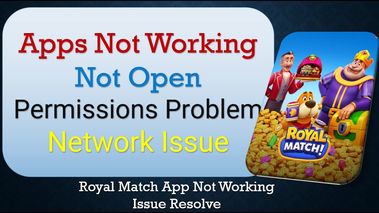 How To Fix Royal Match App not working | Not Open | Space Issue ...