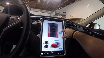 Tesla Model S Software Update 8.0 Quick Overview