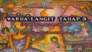 Contoh Gambar Mewarnai Gradasi Langit Kataucap