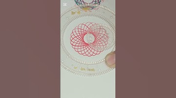 Spirograph art #viralvideo #art #spirograph #drawing #satisfying #spirographdrawing #artandcraft