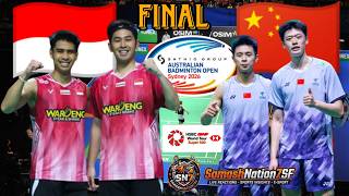 🔴Live. FINAL - Sabar/M. REZA (INA) vs (CHN) CHEN BO/LIU Yi - Australian Open 2026 - Live Reactions🏸