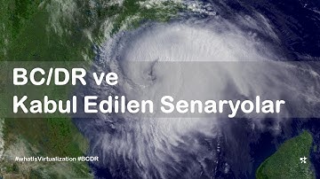 BCDR ve Kabul Edilen Senaryolar