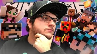 Minecraft GUESS THAT YOUTUBER! | Youtuber Trivia Game screenshot 2